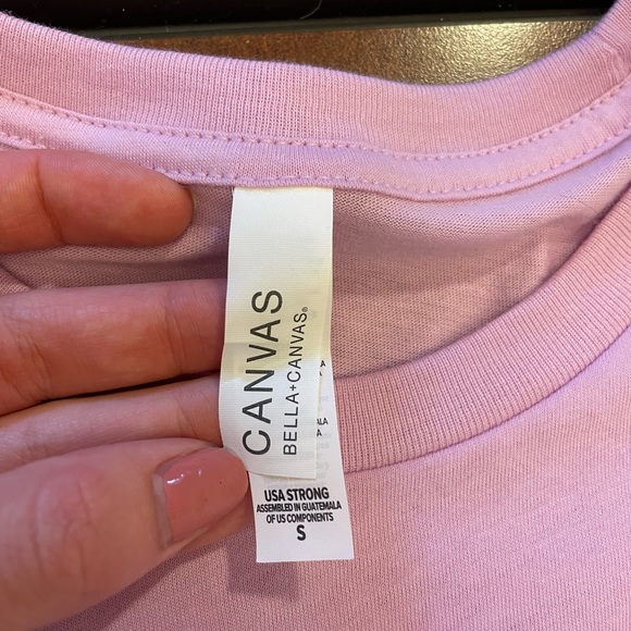 Pink Kappa Alpha Theta t-shirt with front and back design - Picture 2 of 3